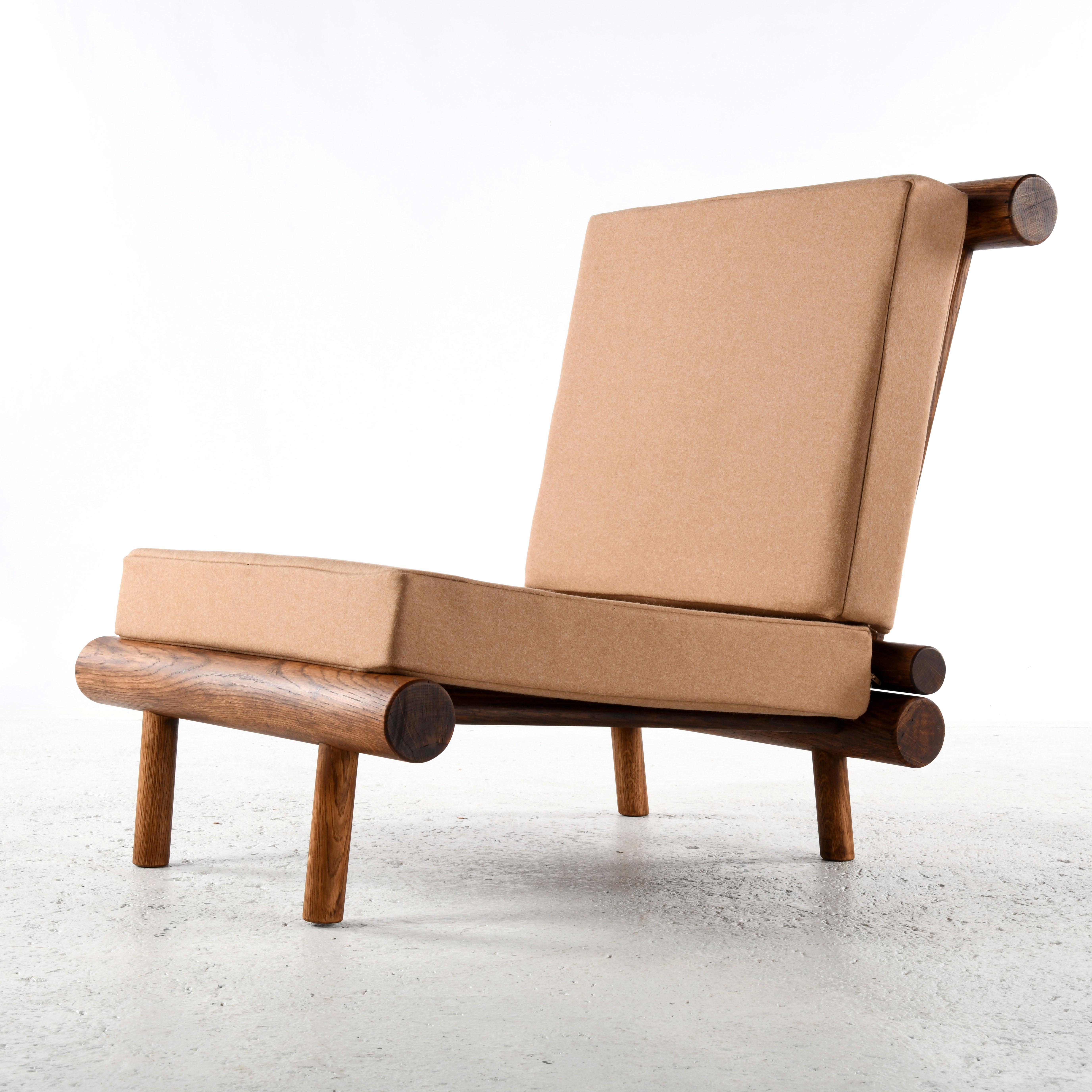Pair of lounge chairs attributed to Charlotte Perriand, France in the 60s For Sale 8