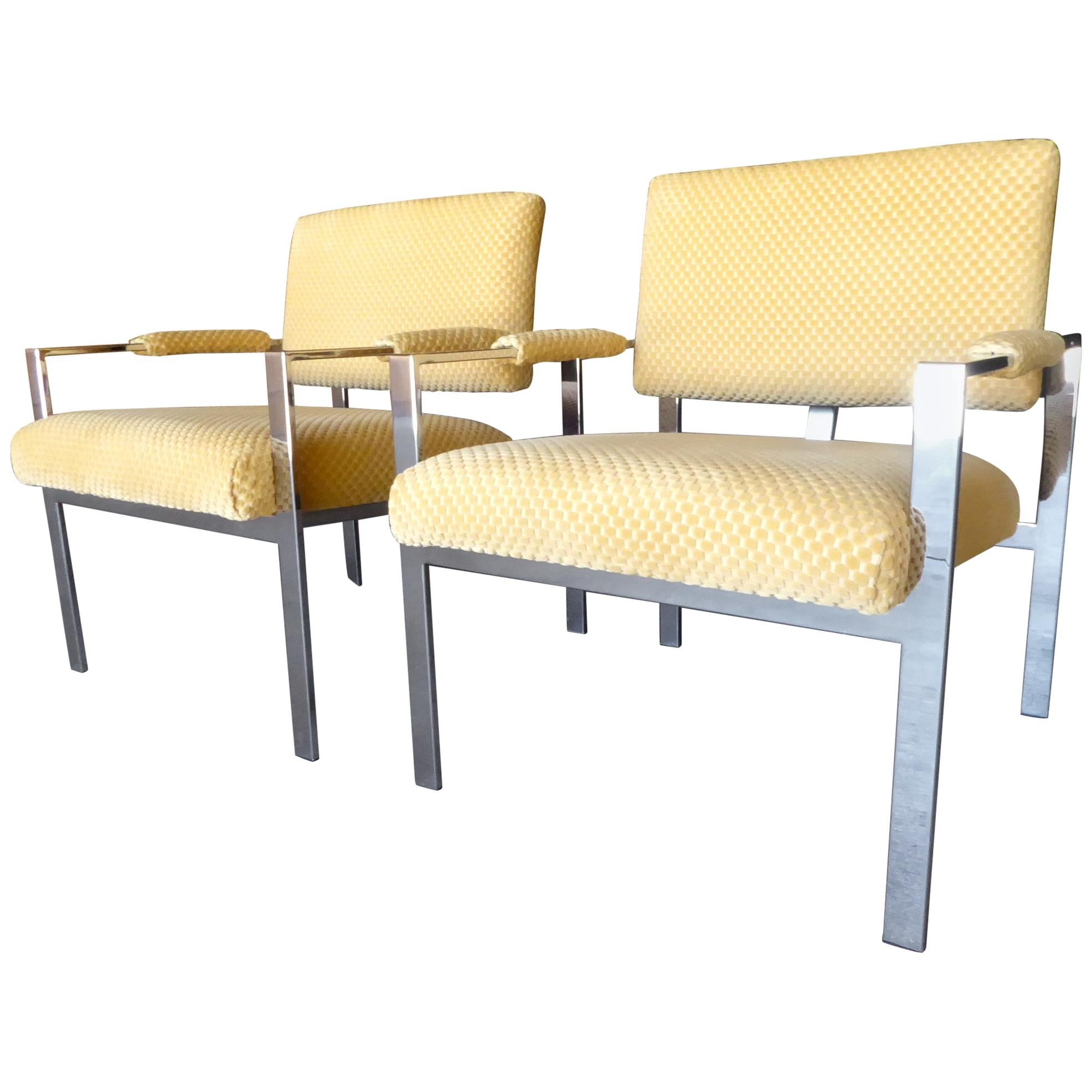 Pair of Lounge Chairs Attributed to Harvey Probber for Thayer Coggin