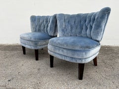 Pair of Lounge Chairs Attributed to Otto Schultz for Jio Mobler