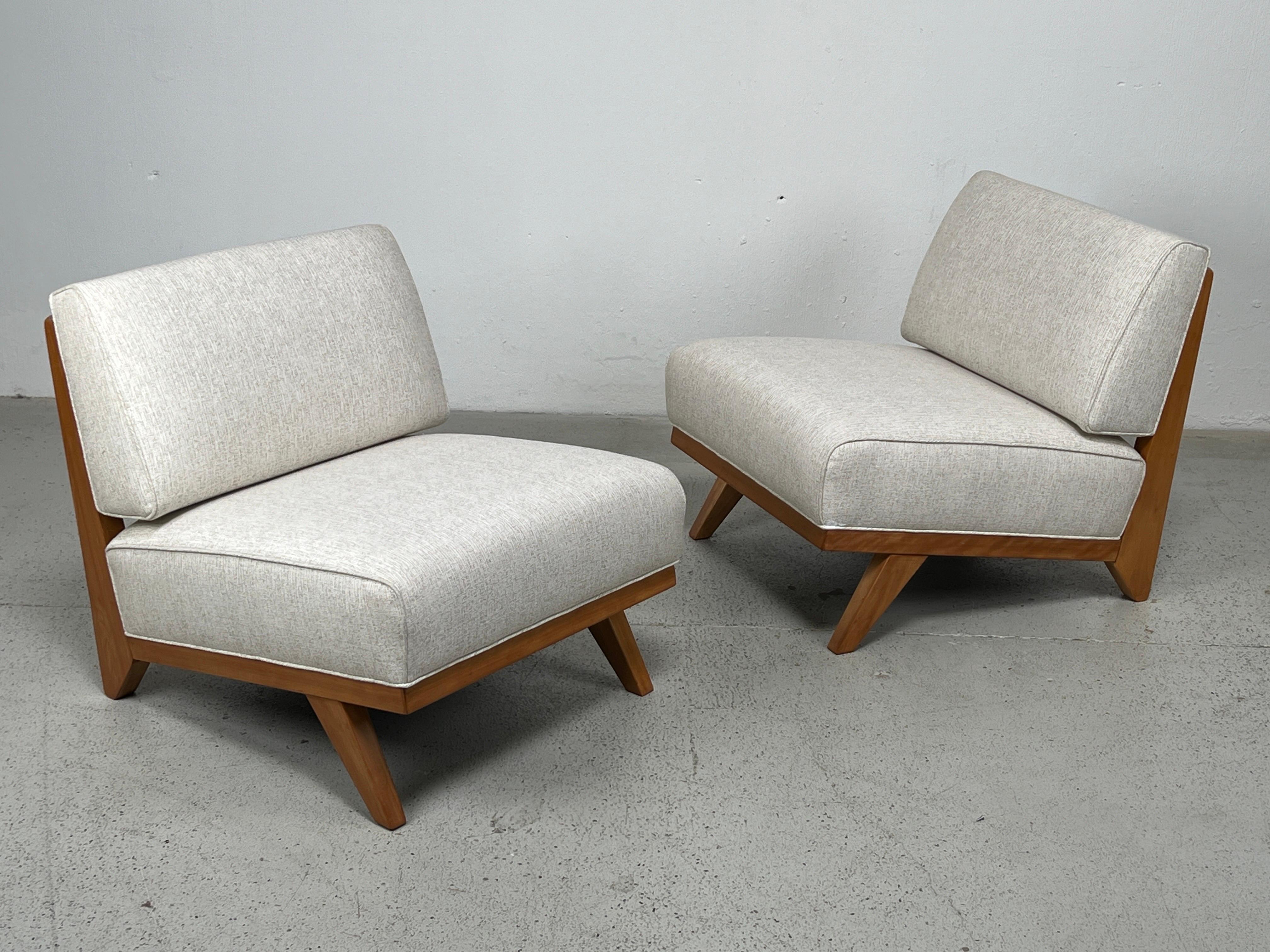 Pair of Lounge Chairs by Abel Sorensen for Knoll For Sale 9