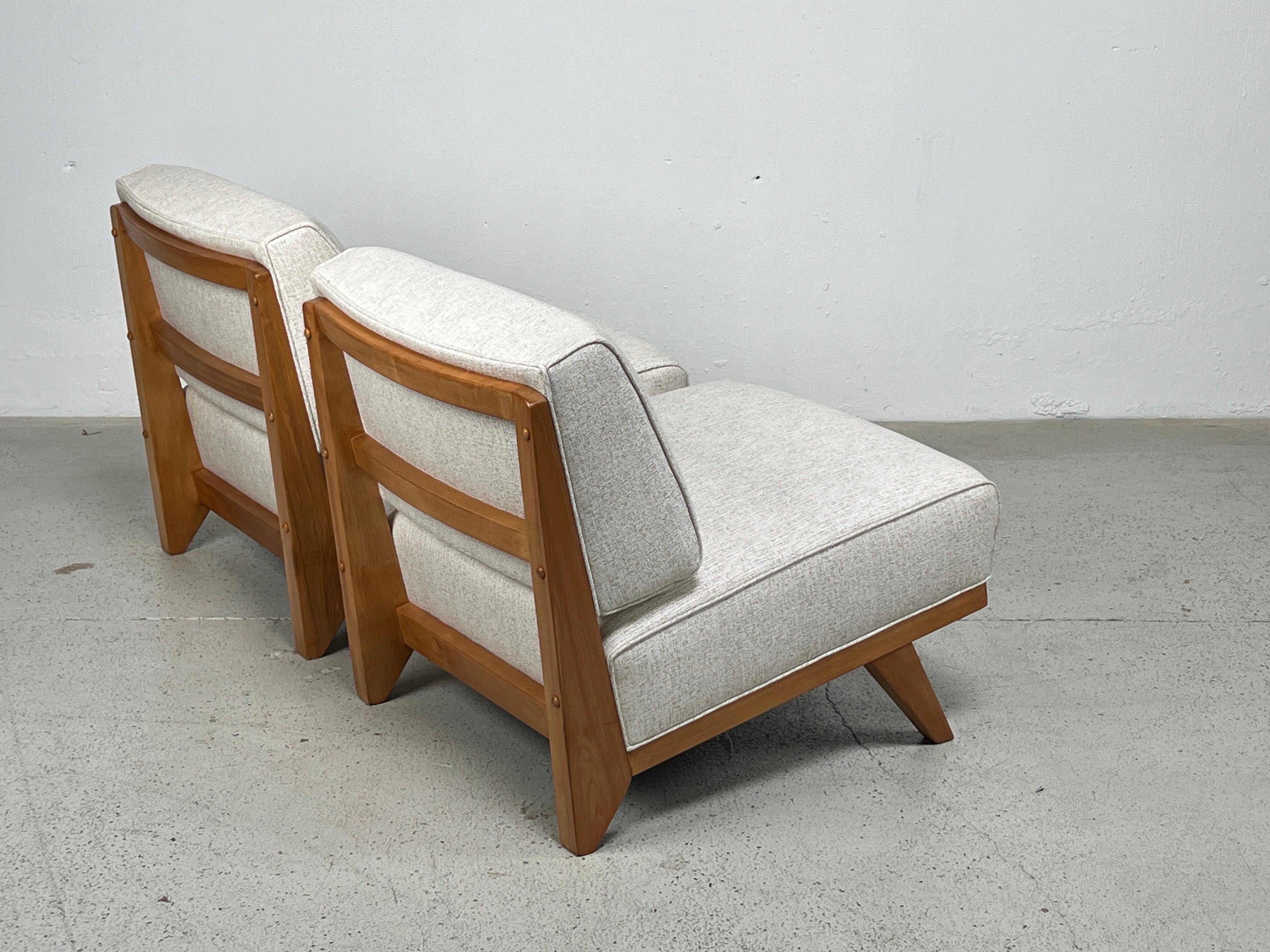 Pair of Lounge Chairs by Abel Sorensen for Knoll For Sale 4