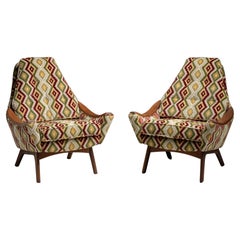 Pair of Lounge Chairs by Adrian Pearsall, America, circa 1950