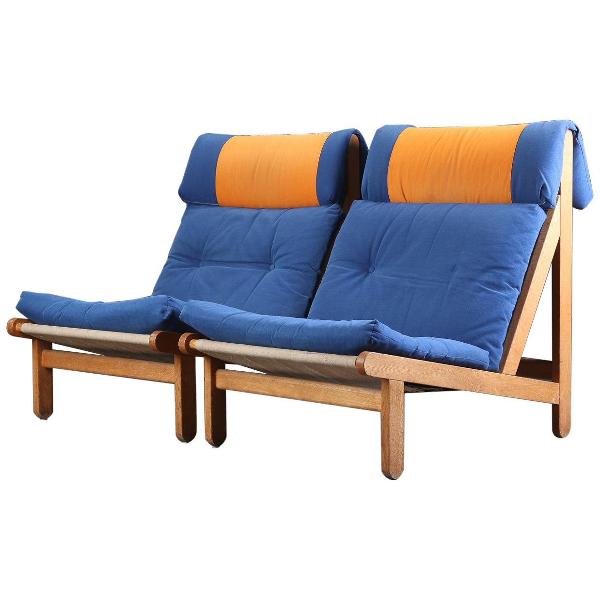 Pair of Lounge Chairs by Bernt Pedersen