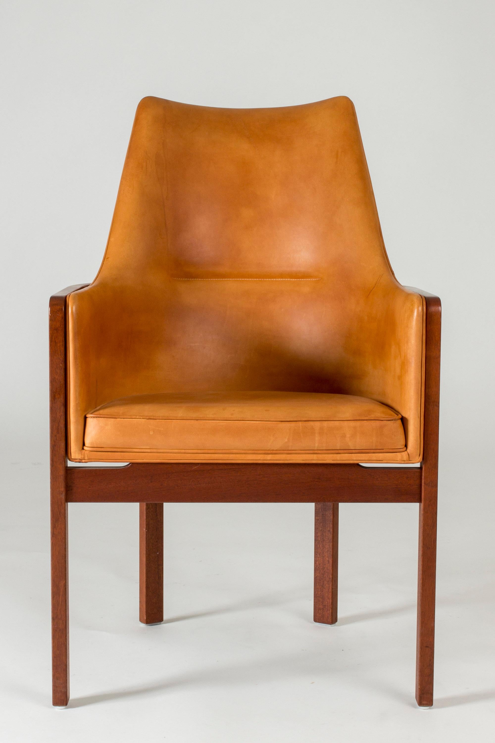 Paire de fauteuils de salon par Bernt Petersen, Danemark, années 1960 en vente 1