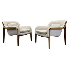 Coppia di sedie da salotto di Bill Stephens per Knoll