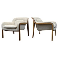 Coppia di sedie da salotto di Bill Stephens per Knoll