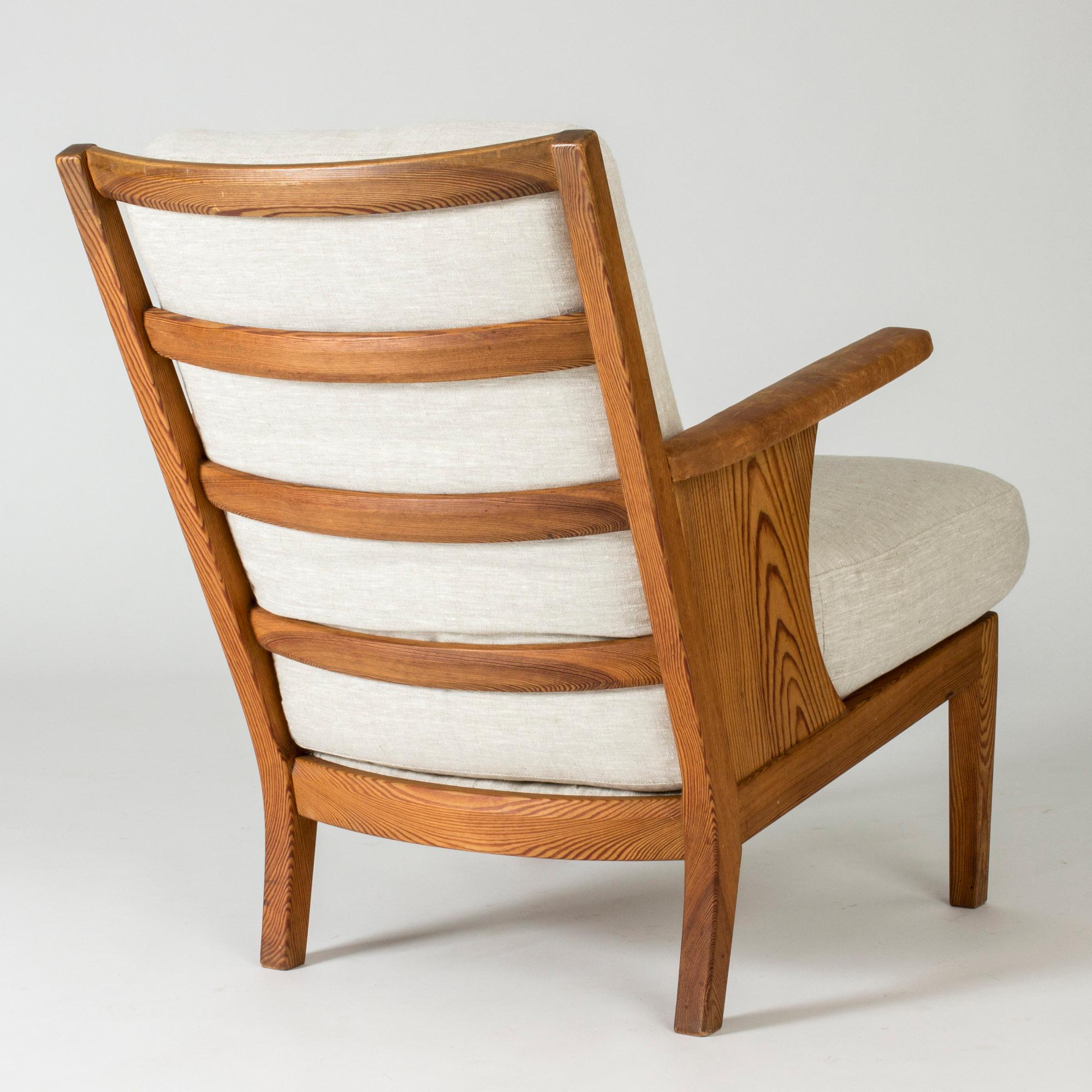 Pair of Lounge Chairs by Carl Malmsten, Sweden, 1930s 2