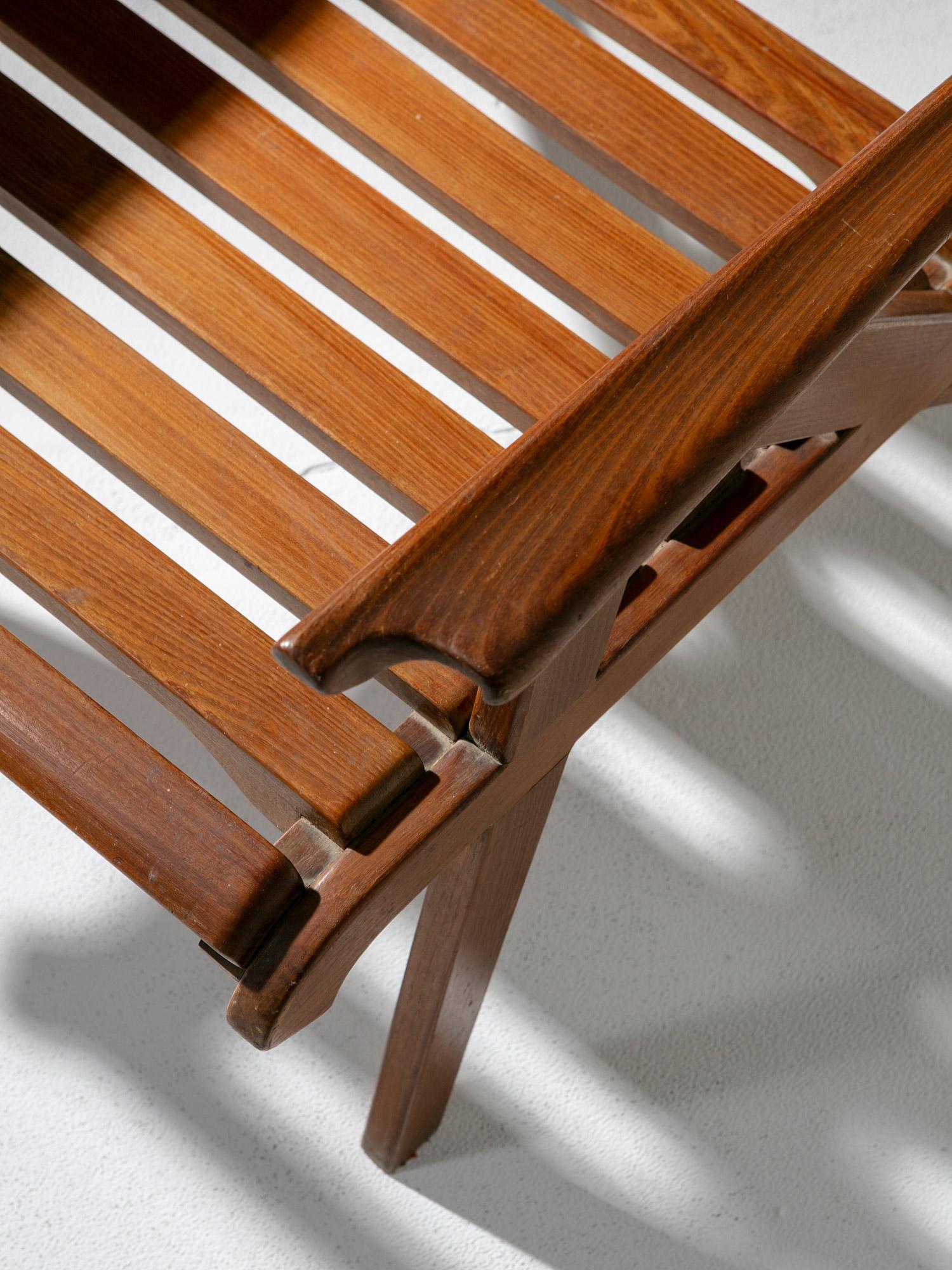 Pair of Lounge Chairs by Carlo Pagani, Italy, 1950s For Sale 2