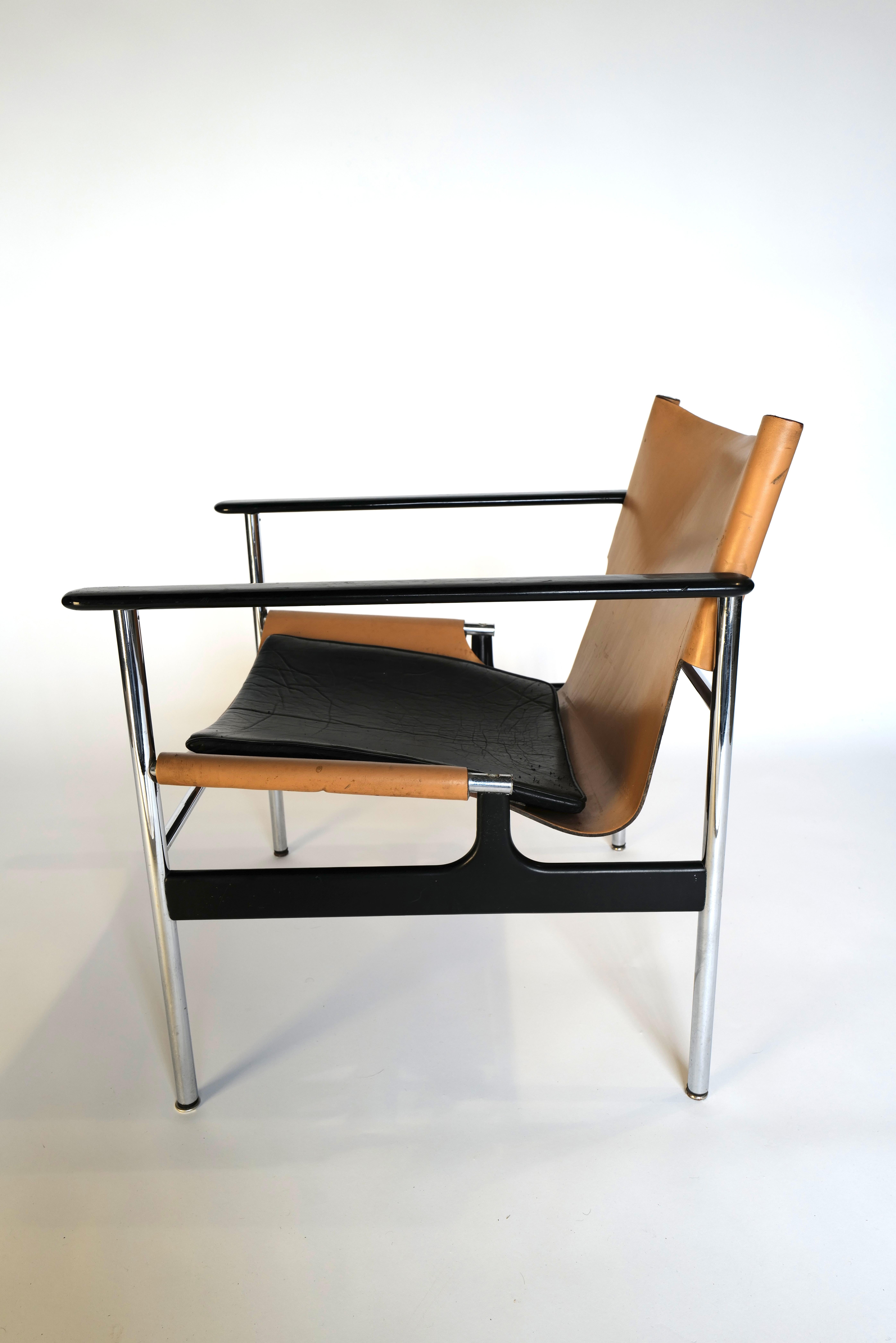 Paire de fauteuils de salon par Charles Pollock pour Knoll en vente 6