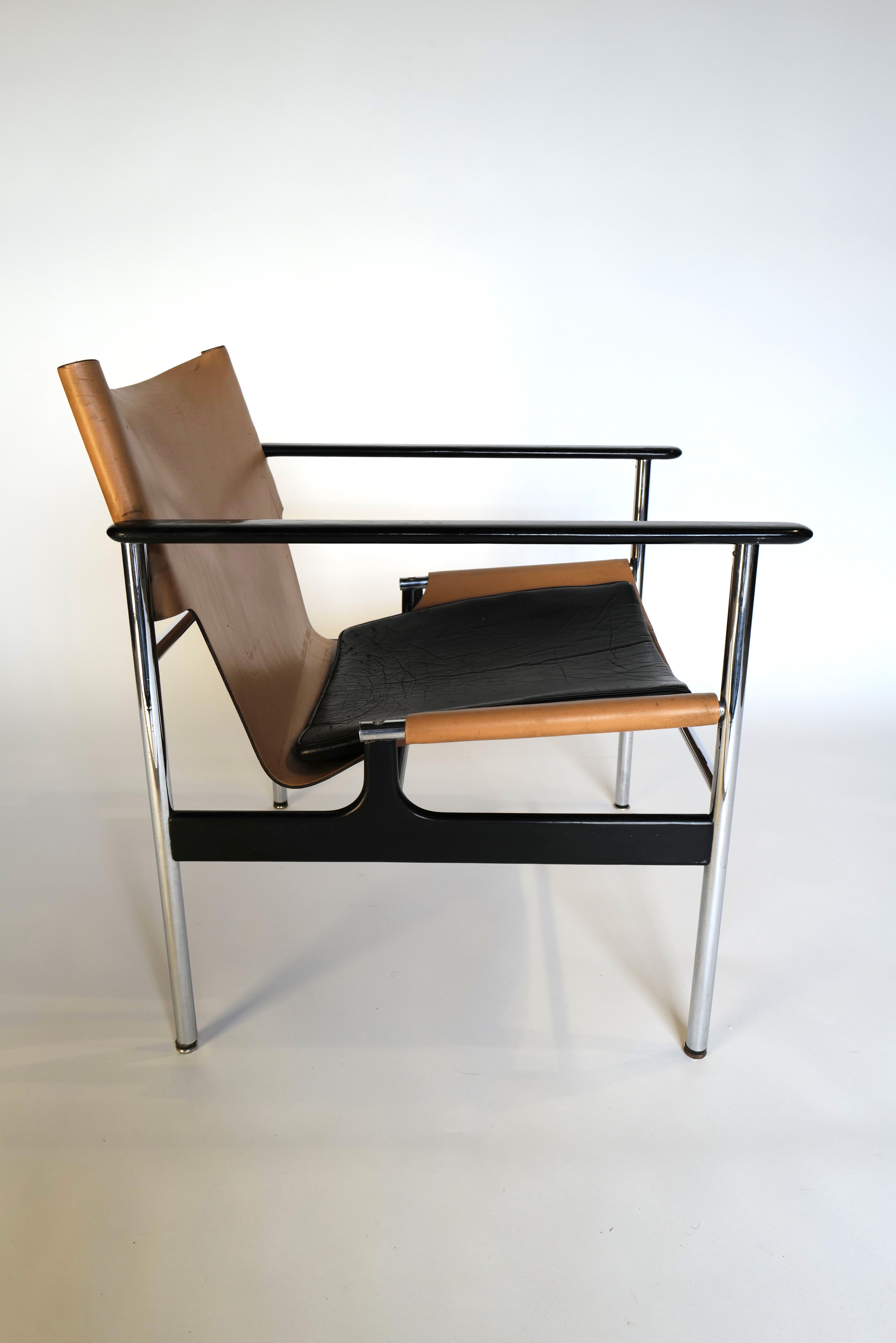 Paire de fauteuils de salon par Charles Pollock pour Knoll en vente 8