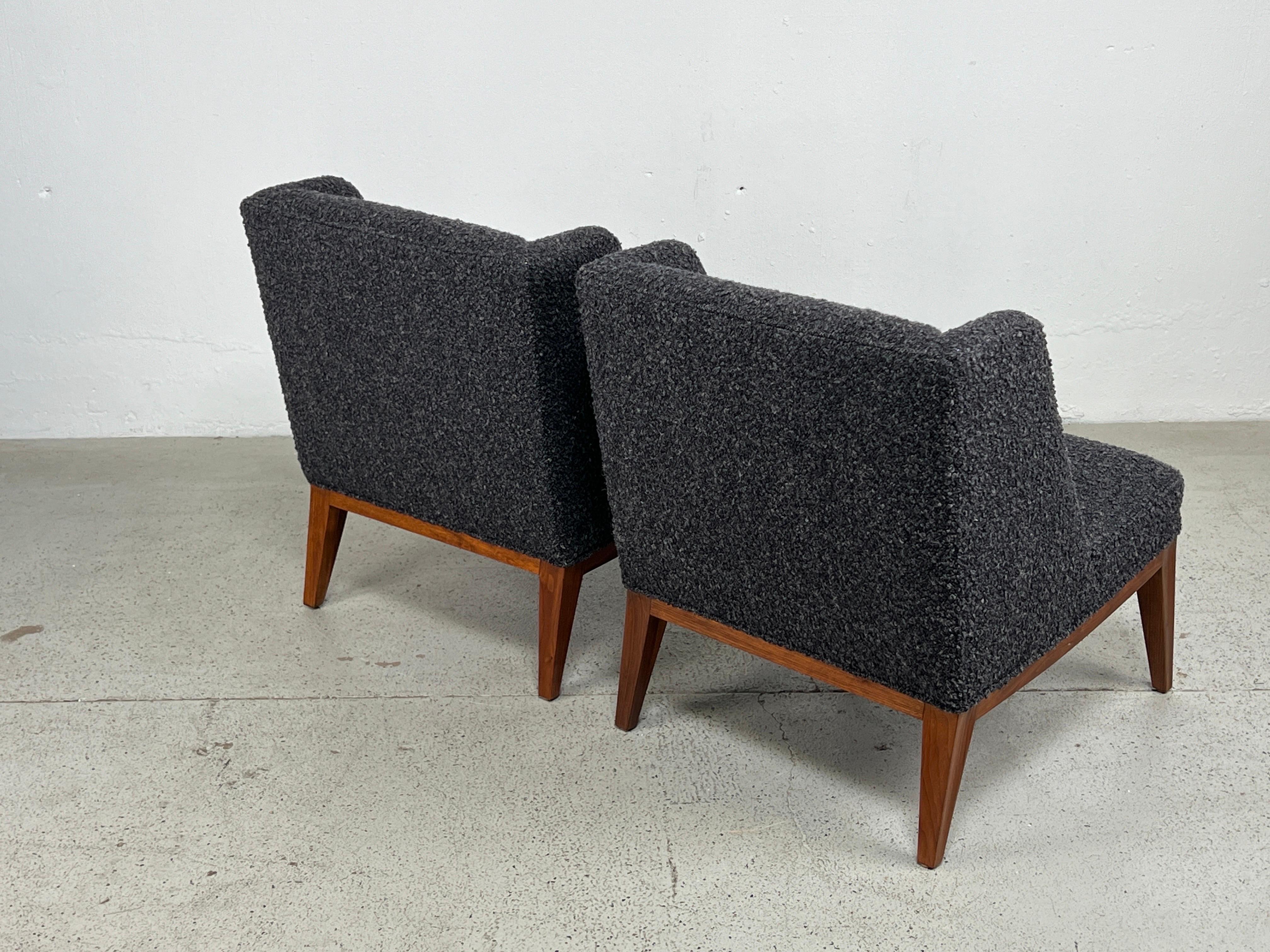 Pareja de tumbonas de Edward Wormley para Dunbar en venta 12