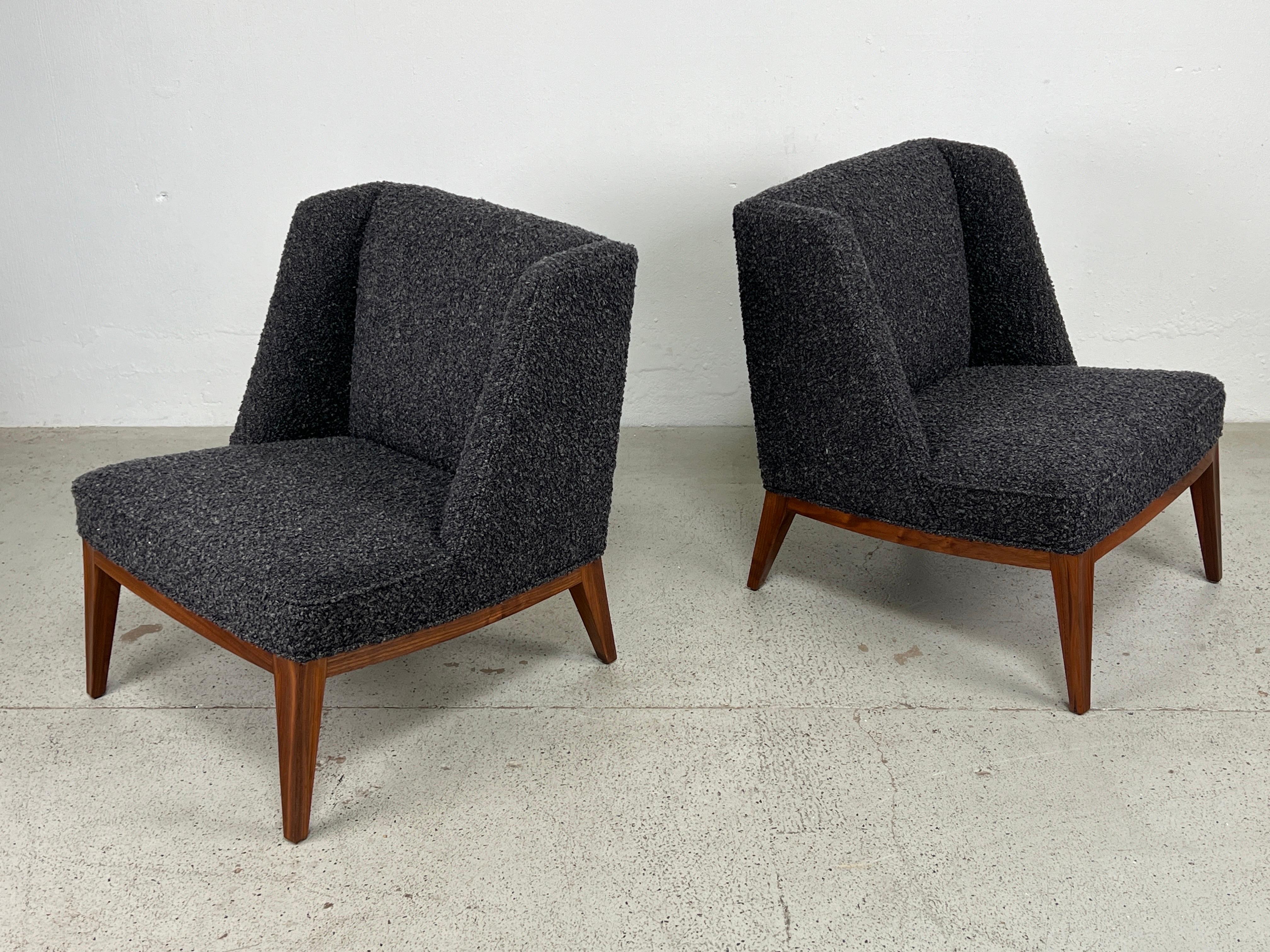 Pareja de tumbonas de Edward Wormley para Dunbar en venta 2