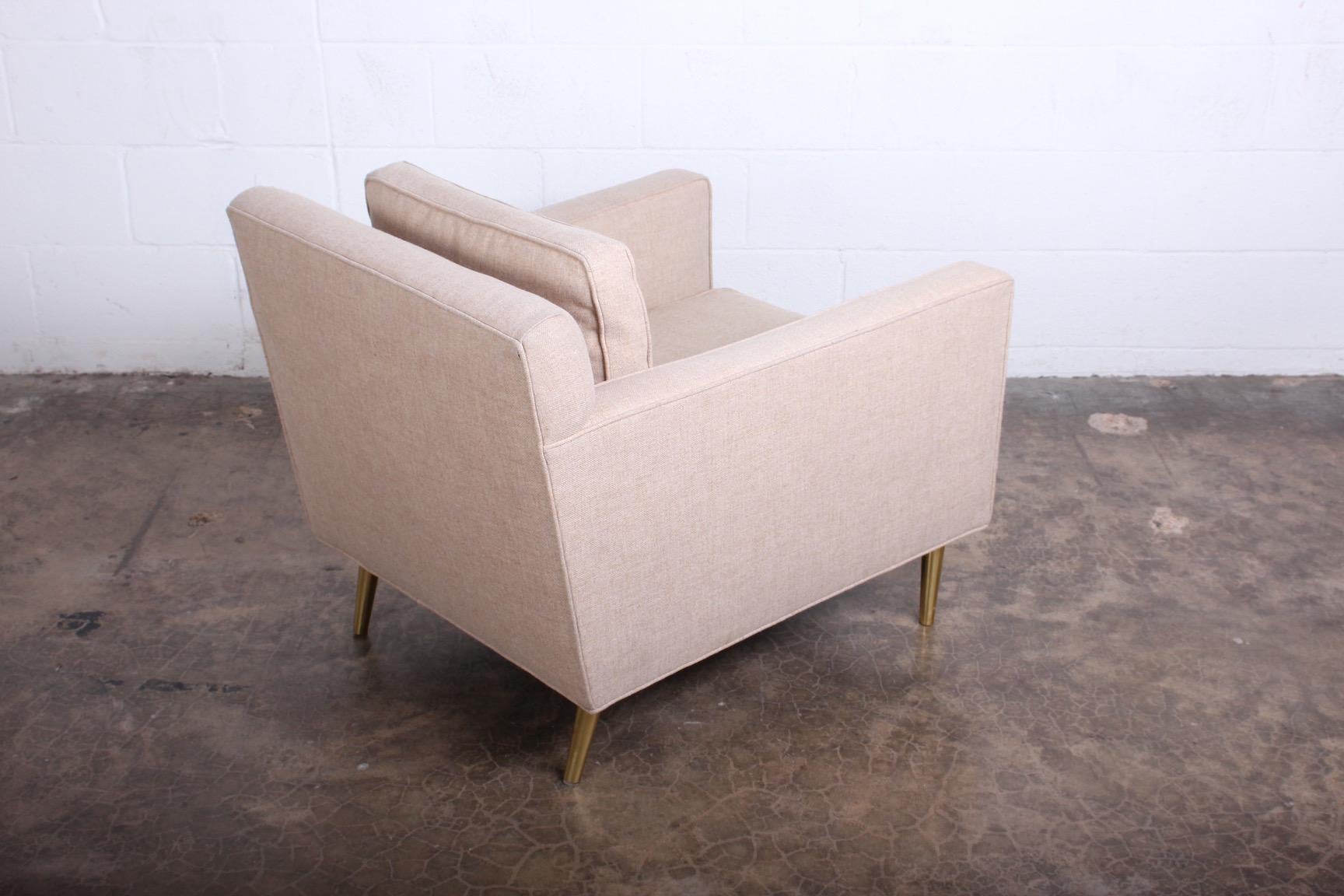 Pair of Lounge Chairs by Edward Wormley for Dunbar 3
