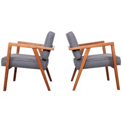 Pair of Lounge Chairs by Franco Albini
