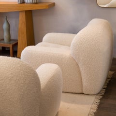 Pair of lounge chairs by Georg Bighinello , Italy 1970