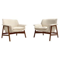 Pair of Lounge Chairs by Gianfranco Frattini Cassina, Italy, 1956