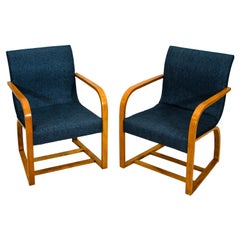 Pair of Lounge Chairs by Gilbert Rohde for Heywood Wakefield, C2794 A