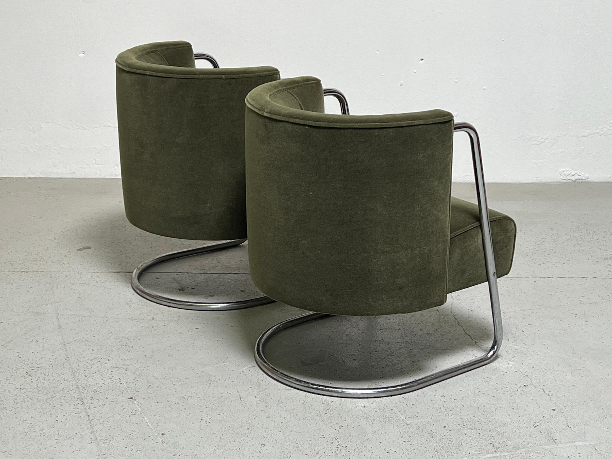 Pair of Lounge Chairs by Gilbert Rohde for Troy Sunshade Company  9