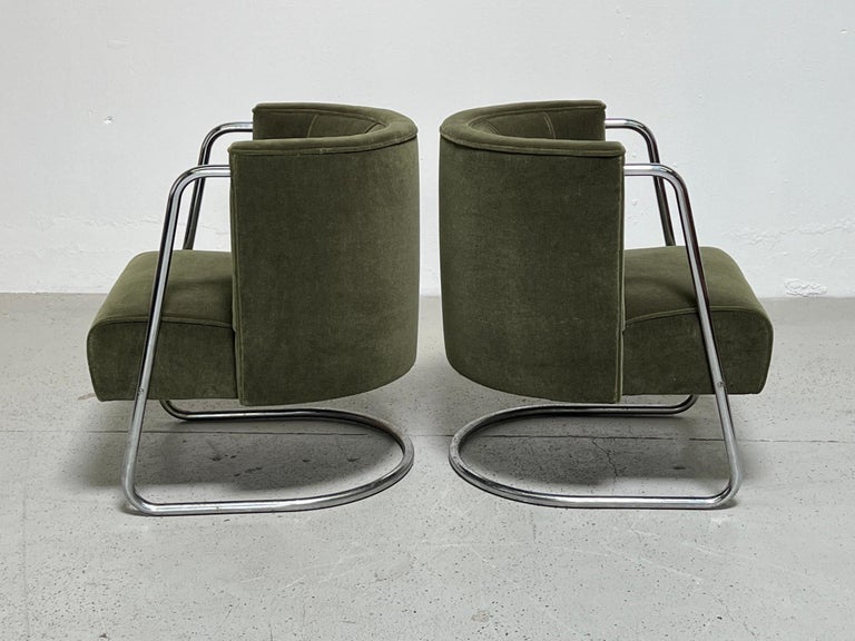 Pair of Lounge Chairs by Gilbert Rohde for Troy Sunshade Company  4