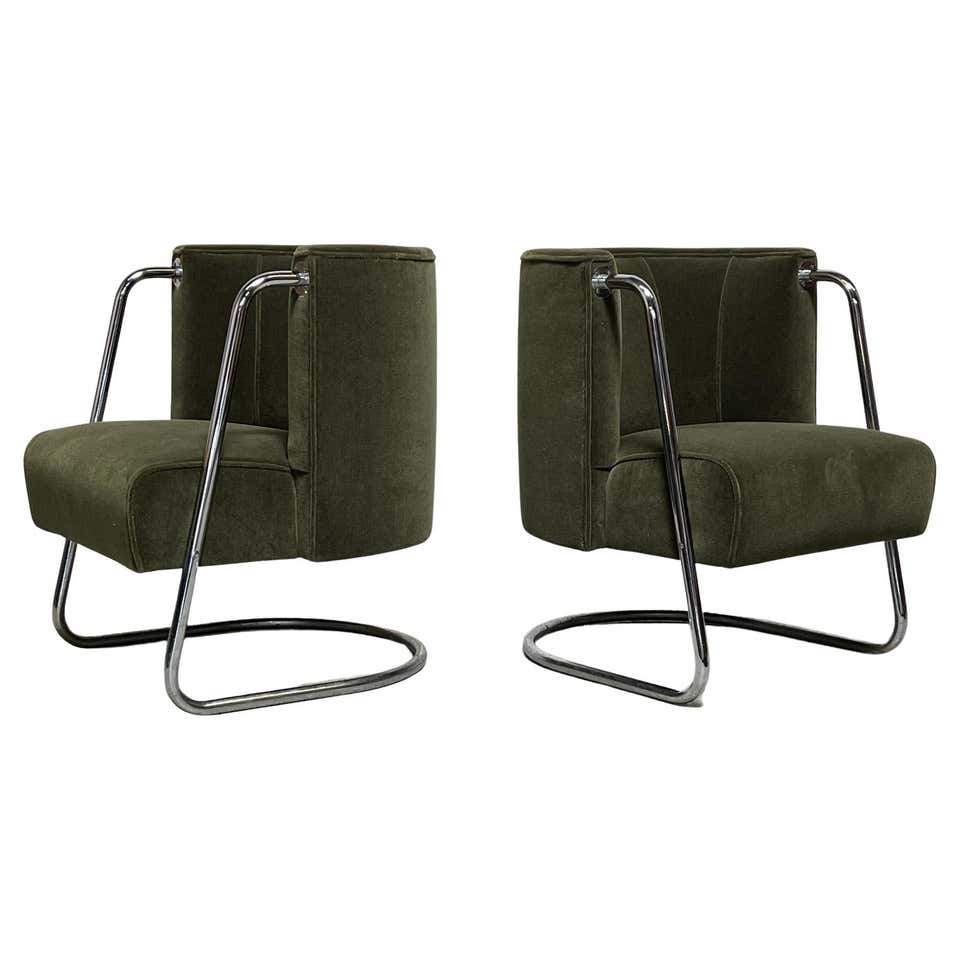 Gilbert Rohde Chair and Ottoman at 1stDibs | gilbert rohde chairs ...