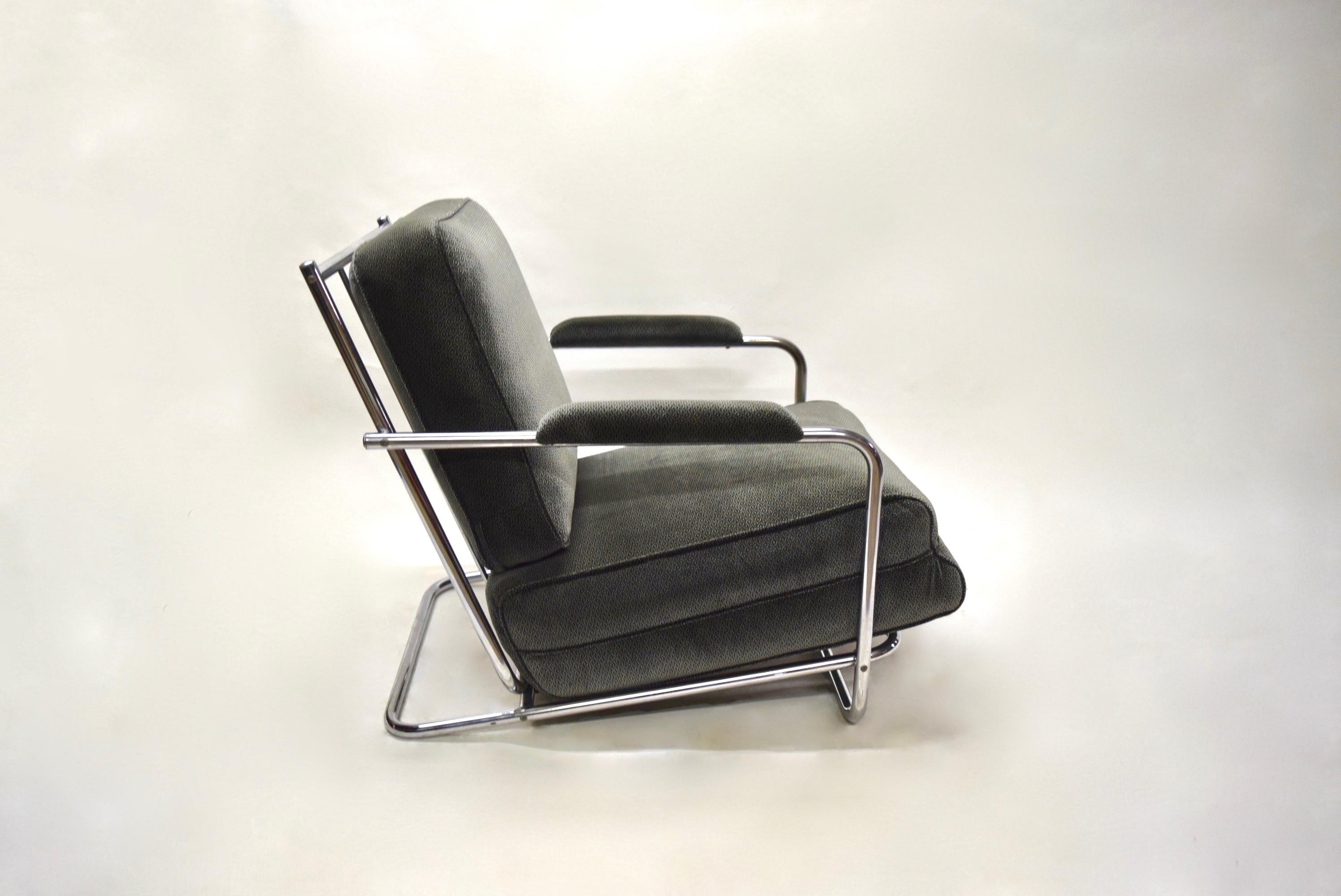 Pair of Lounge Chairs by Gilbert Rohde, USA Circa 1935 2