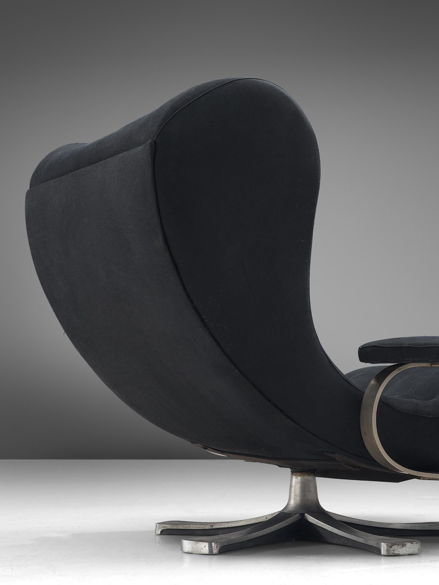 Late 20th Century Pair of Lounge Chairs by Guido Bonzani
