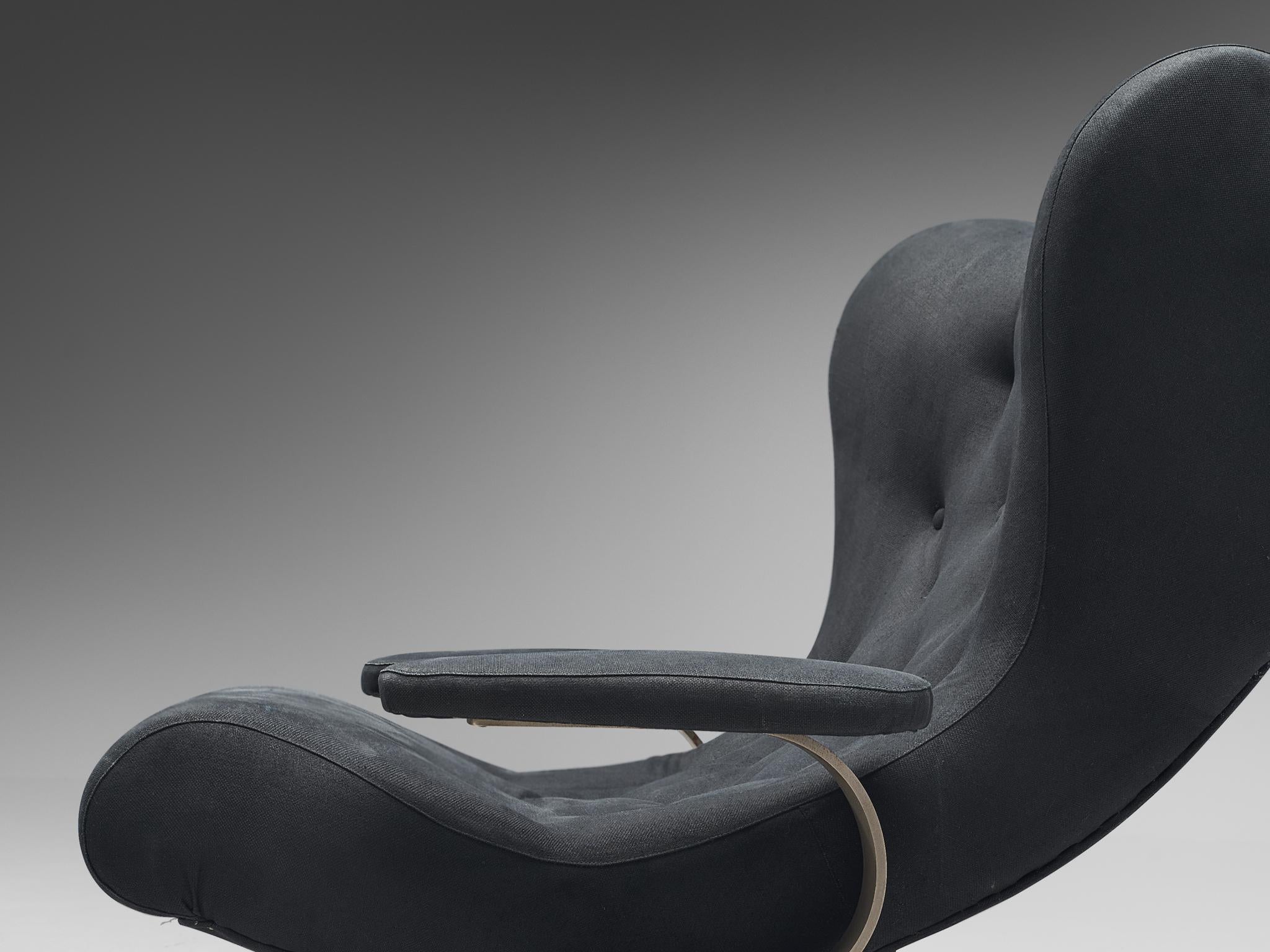 Pair of Lounge Chairs by Guido Bonzani 1