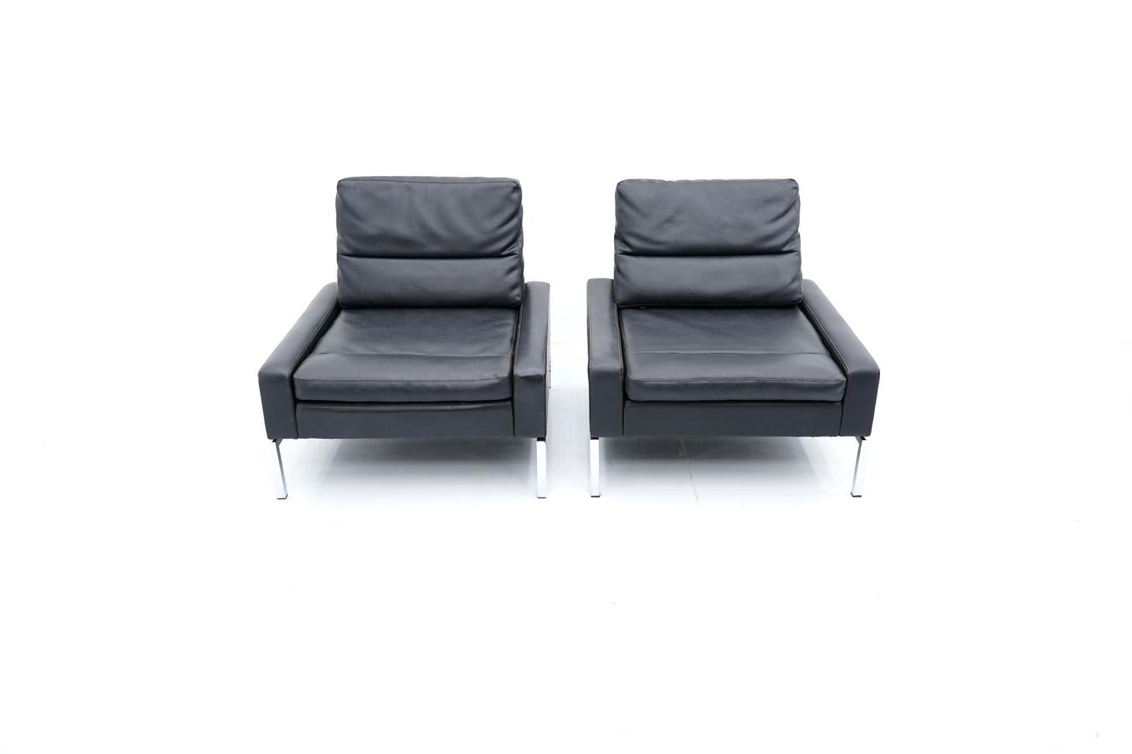Loungesessel von Hans Peter Piehl für Wilkhahn, Deutschland, 1968, Paar (Mitte des 20. Jahrhunderts)