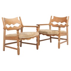 Pair of Lounge Chairs by Henning Kjærnulf