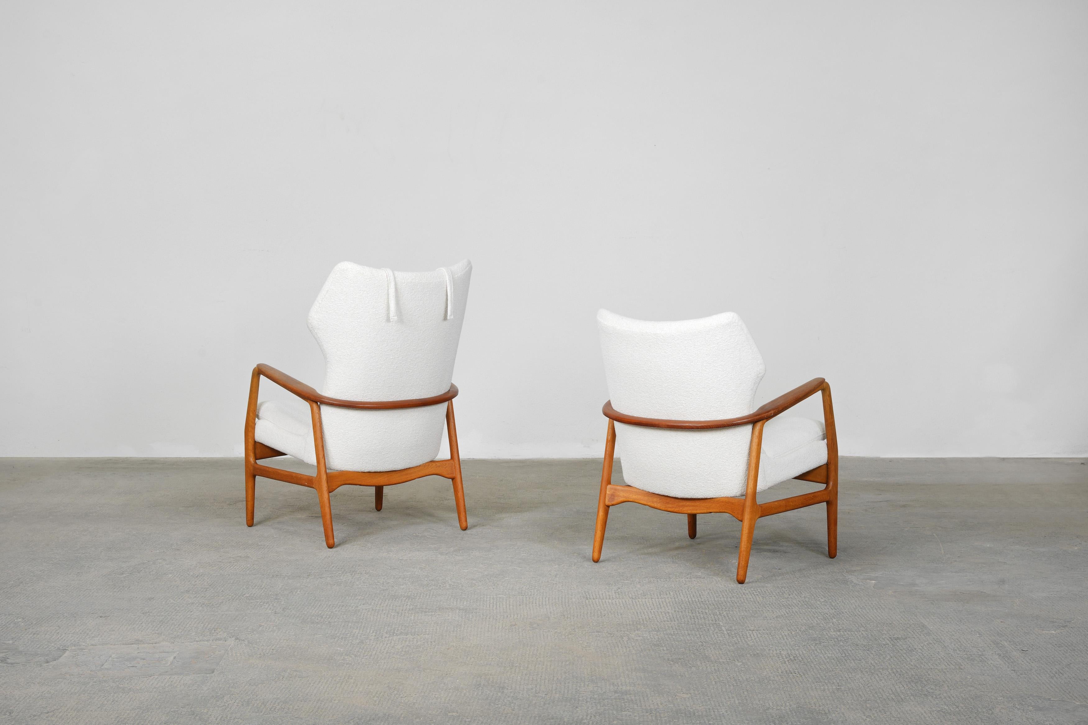 Européen Paire de fauteuils de salon par IB Madsen & A. Schubell pour Bovenkamp, 1954 en vente