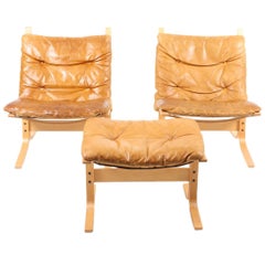 Pair of Lounge Chairs by Ingmar Relling