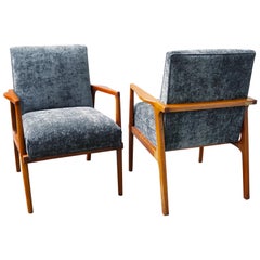 Pair of Lounge Chairs by Irgsa, Mexican Modernism, 1950s