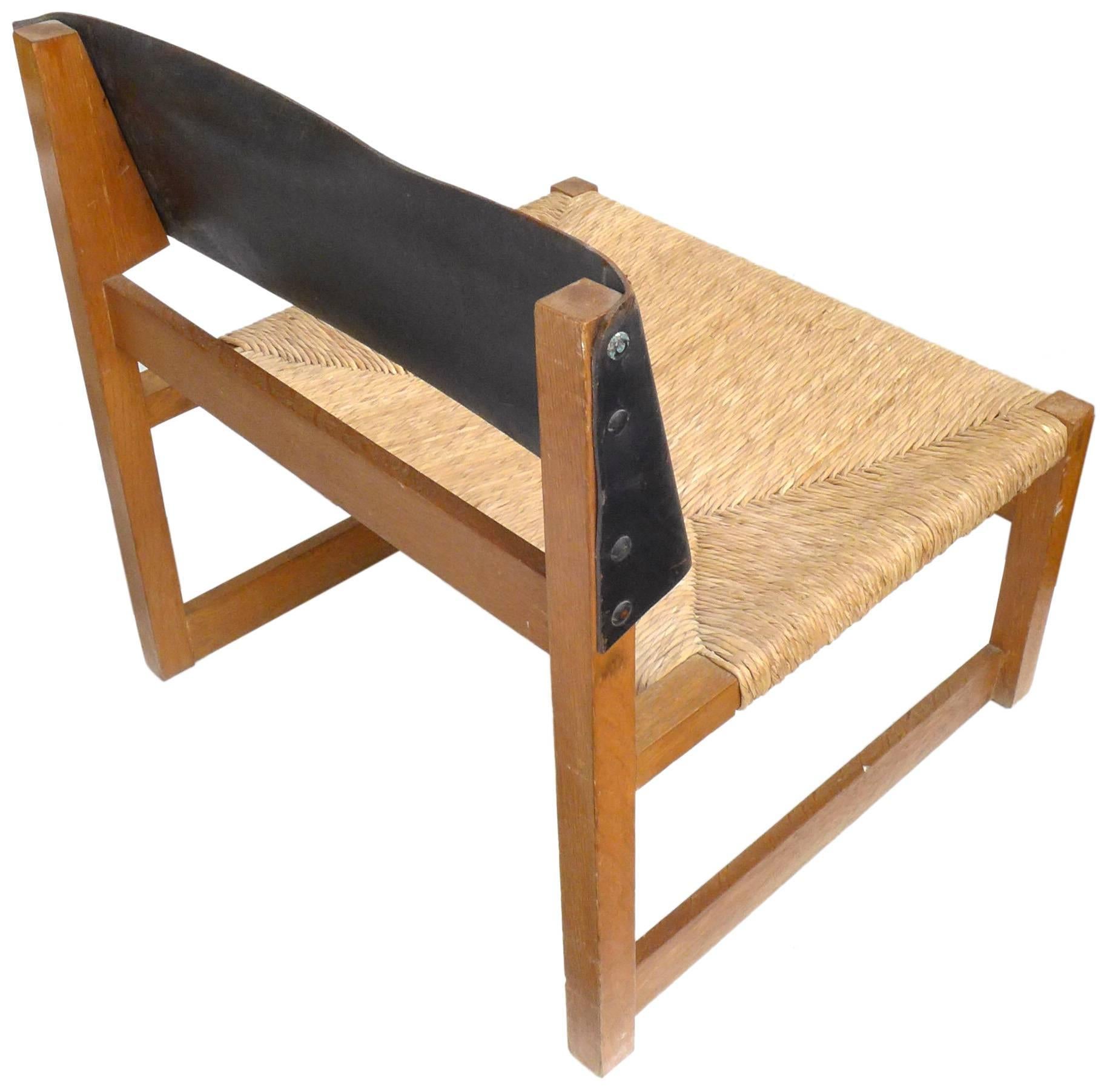 Modern Pair of Lounge Chairs by Javier Carvajal