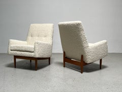 Pair of Lounge Chairs by Jens Risom 