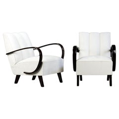 Pair of Armchairs by Jindrich Halabala, 1950s