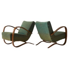 Pair of Lounge Chairs by Jindrich Halabala