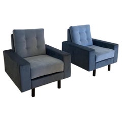 Pair of Lounge Chairs by Joaquim Tenreiro, Brazil, Mid Century Modern design