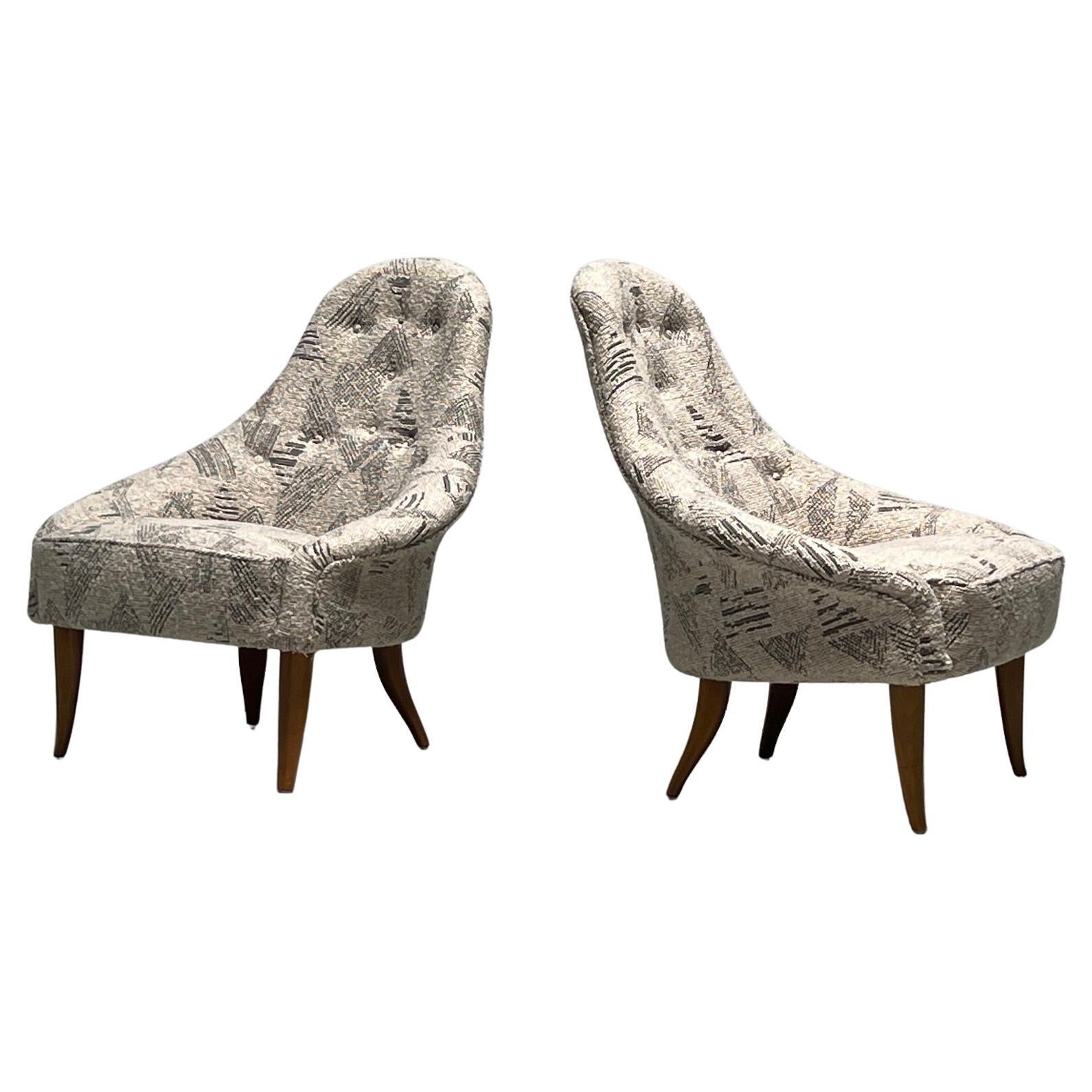 Pair of Lounge Chairs by Kerstin Hörlin-holmquist For Sale
