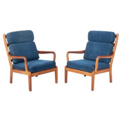 Pair of Lounge chairs by L. Olsen & Søn, Denmark