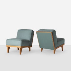 Pair of Lounge Chairs by Michael van Beuren for Domus