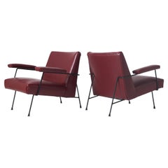 Vintage Pair of Lounge Chairs by Milo Baughman for Pacific Iron