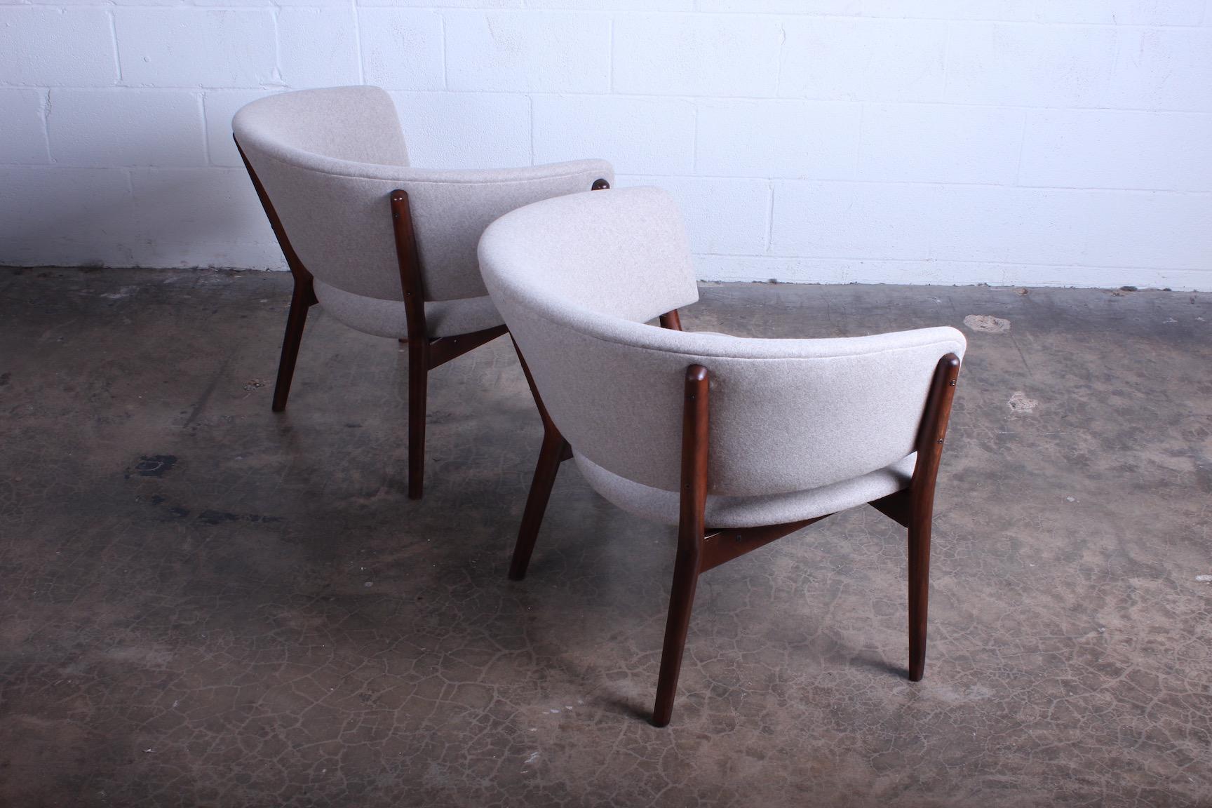 Pair of Lounge Chairs by Nanna Ditzel 1