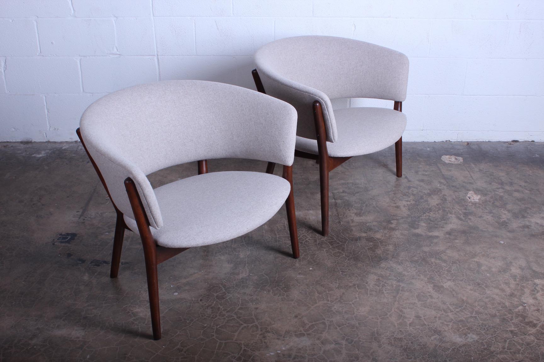 Pair of Lounge Chairs by Nanna Ditzel 3