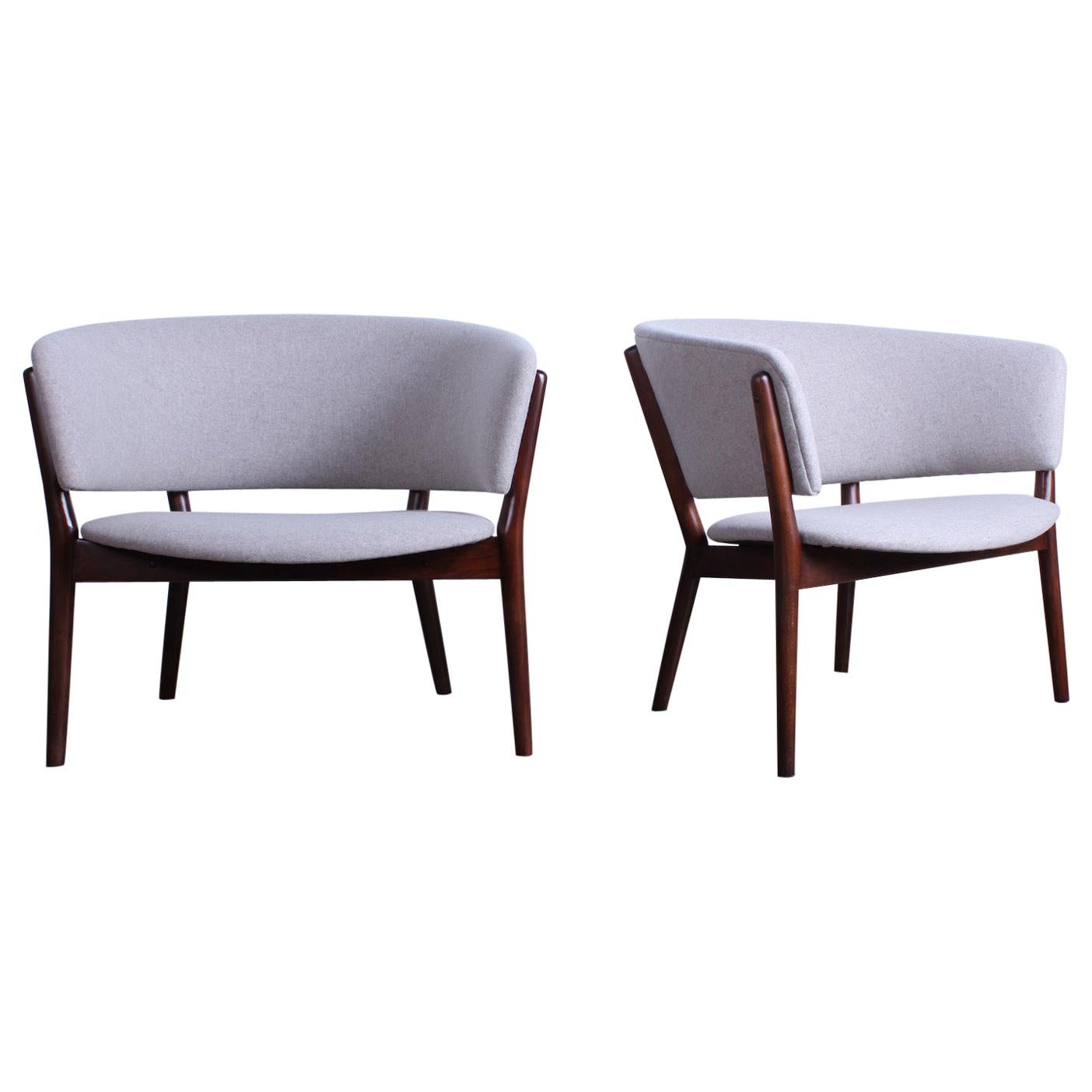 Pair of Lounge Chairs by Nanna Ditzel