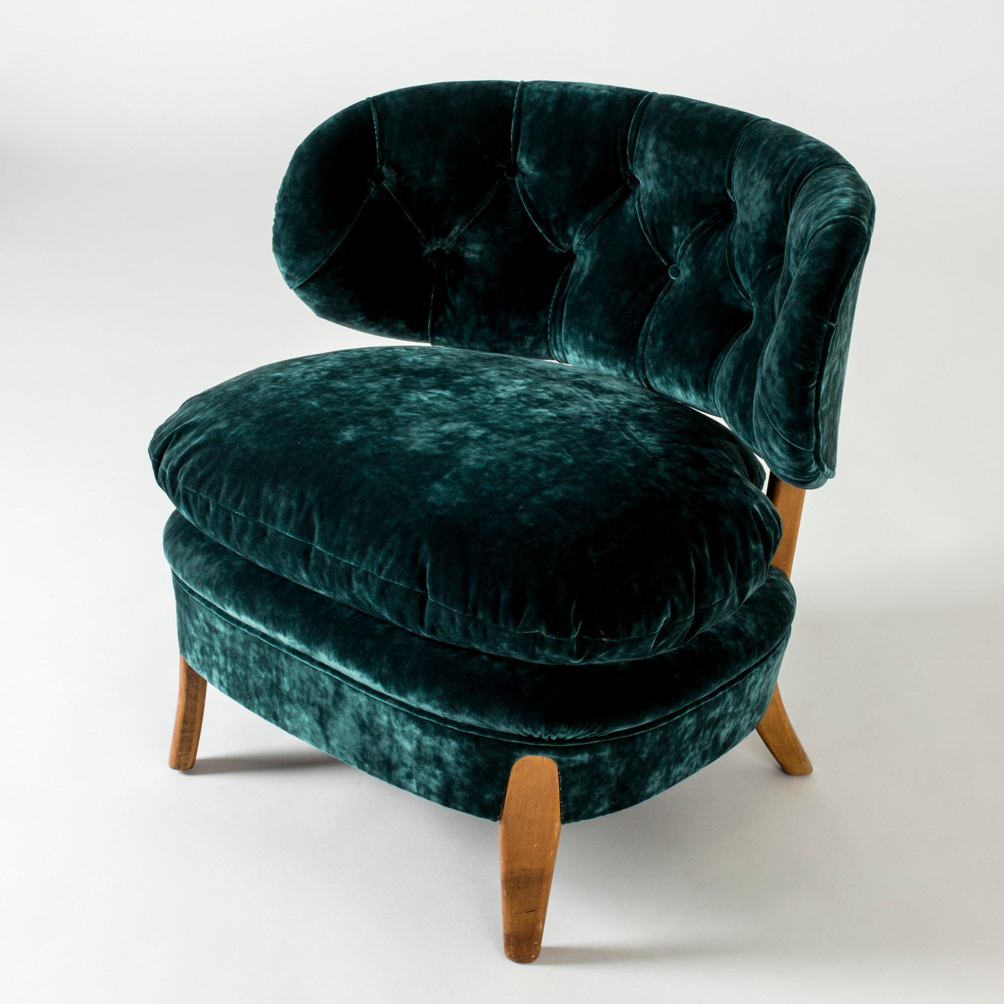 Paire de fauteuils de salon par Otto Schulz, Boet, Suède, années 1940 en vente 3
