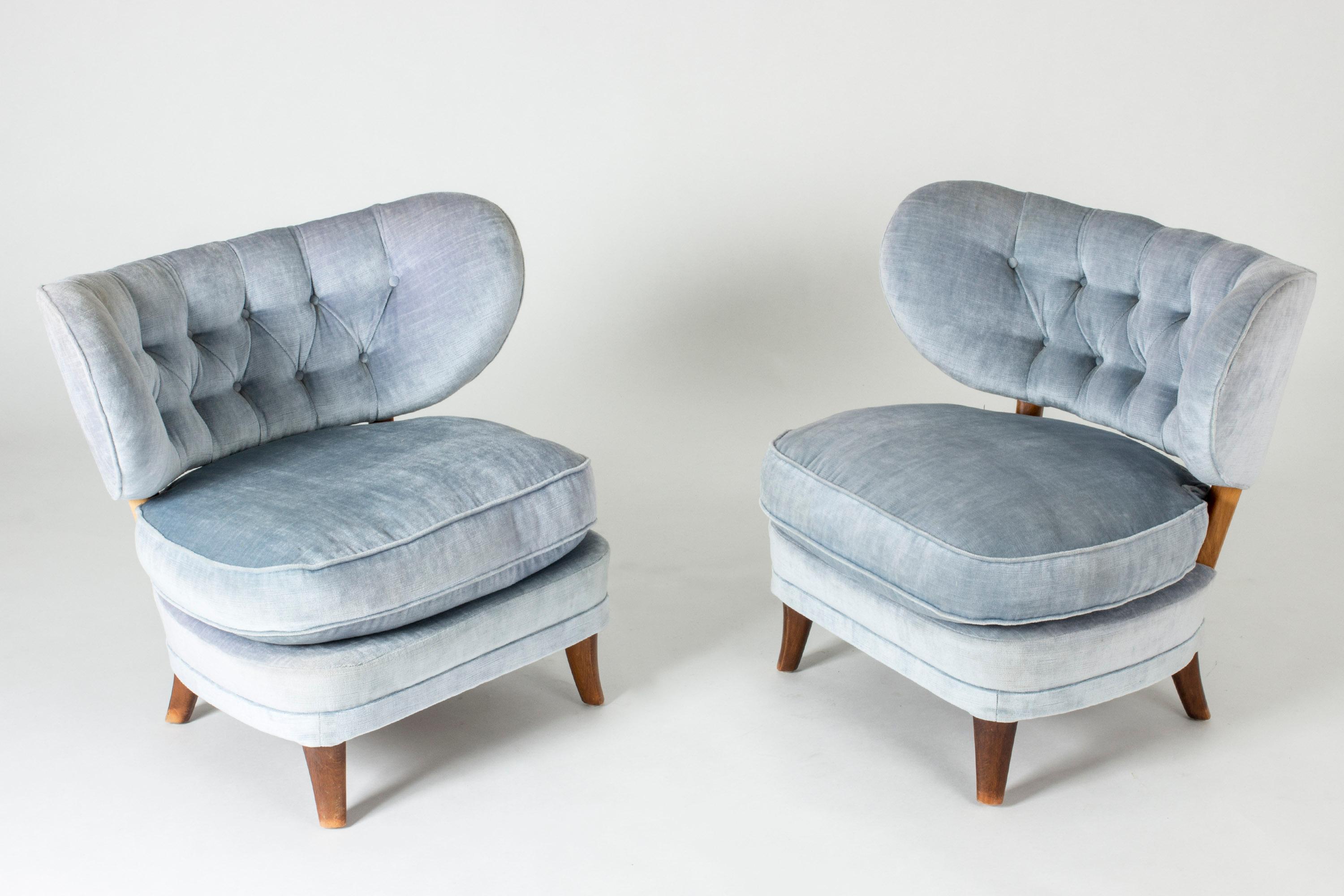 Pair of Lounge Chairs by Otto Schulz for Boet, Denmark In Good Condition In Stockholm, SE