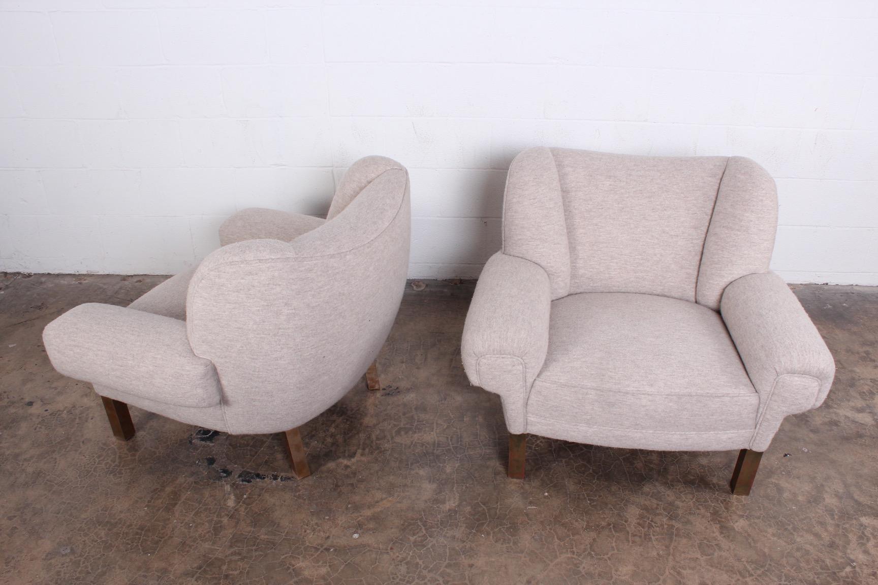Pair of Lounge Chairs by Paul Laszlo for Herman Miller 2