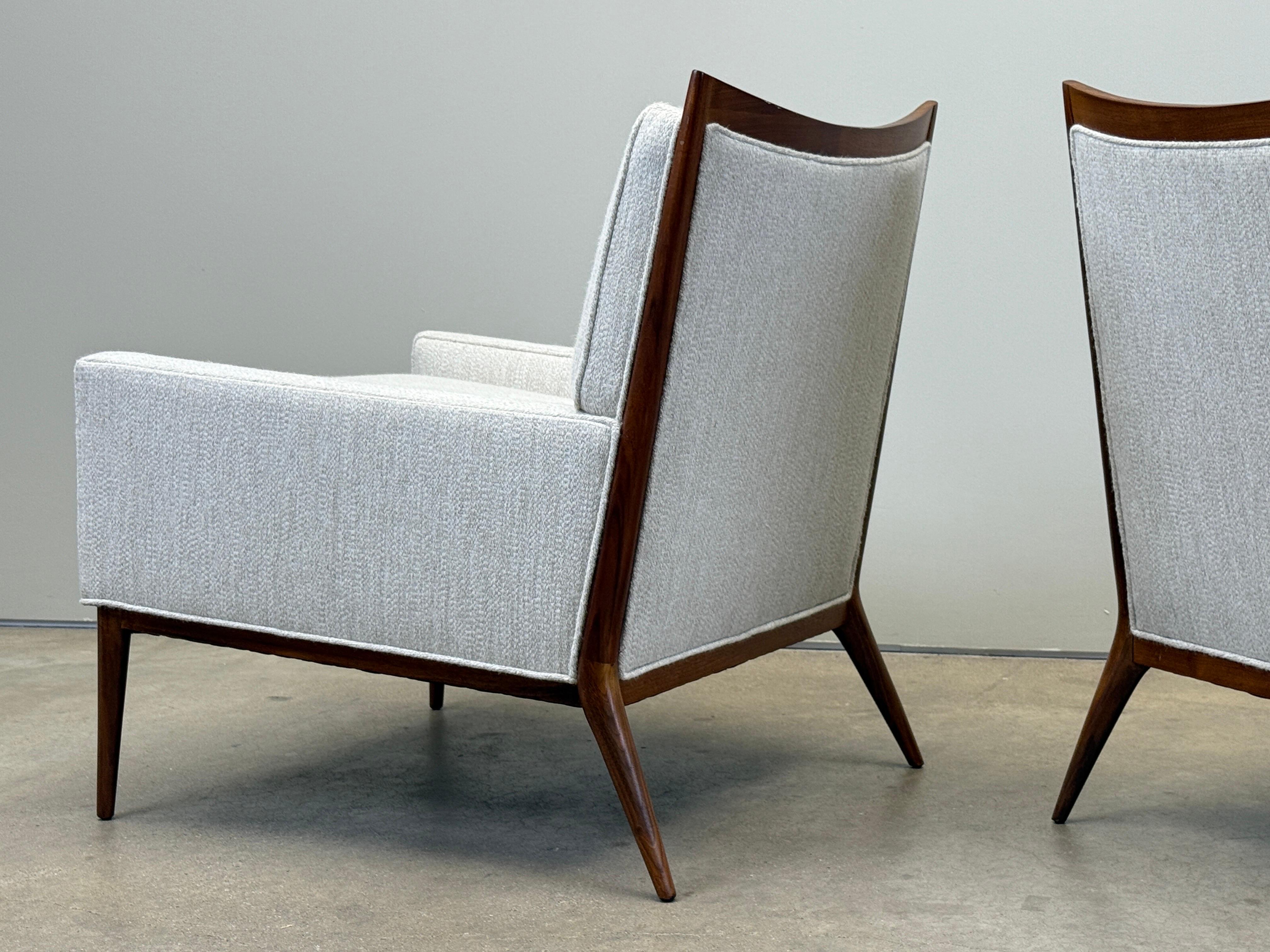 Ein Paar Loungesessel von Paul McCobb im Angebot 6