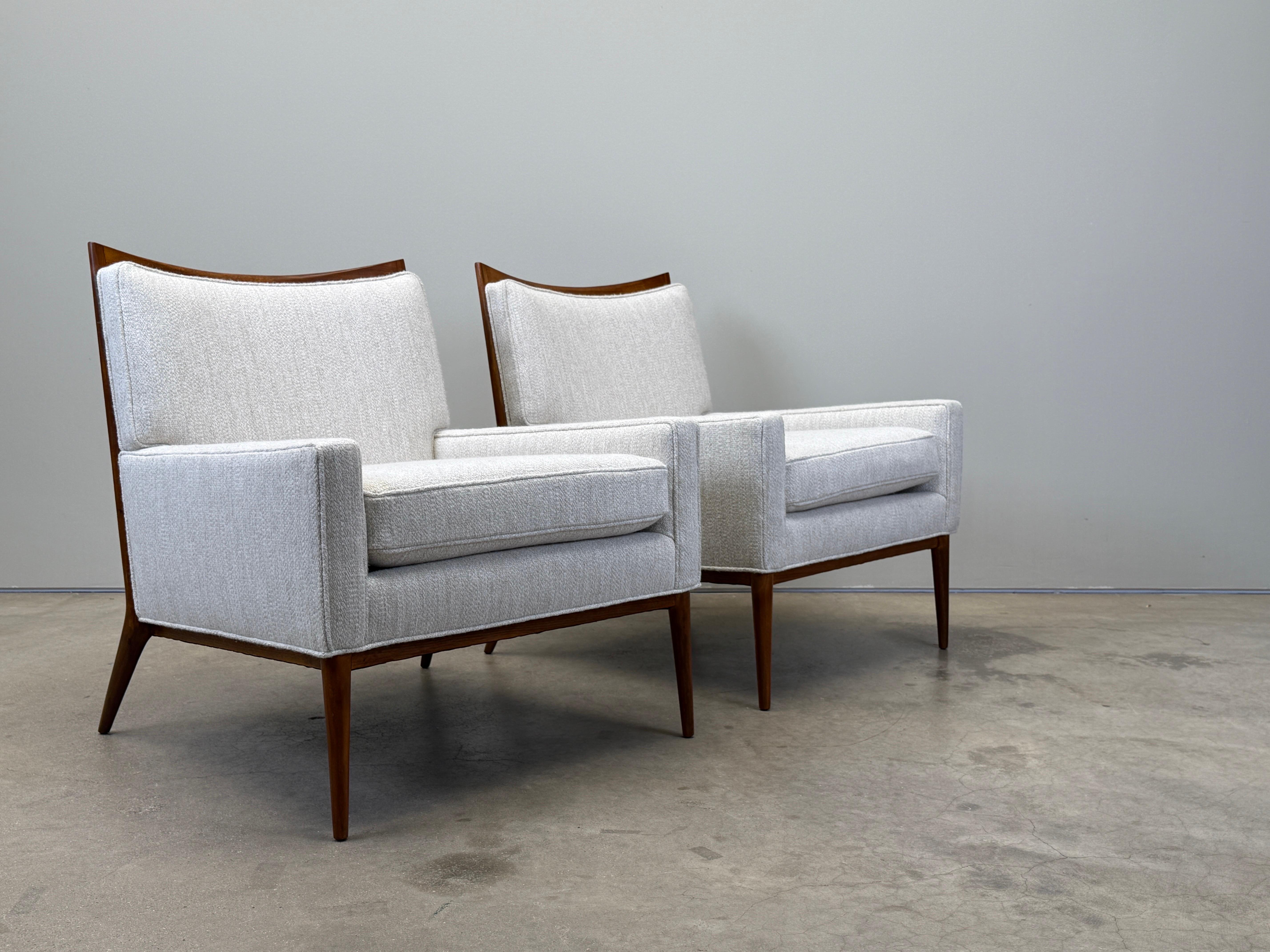 Ein Paar Loungesessel von Paul McCobb im Angebot 8