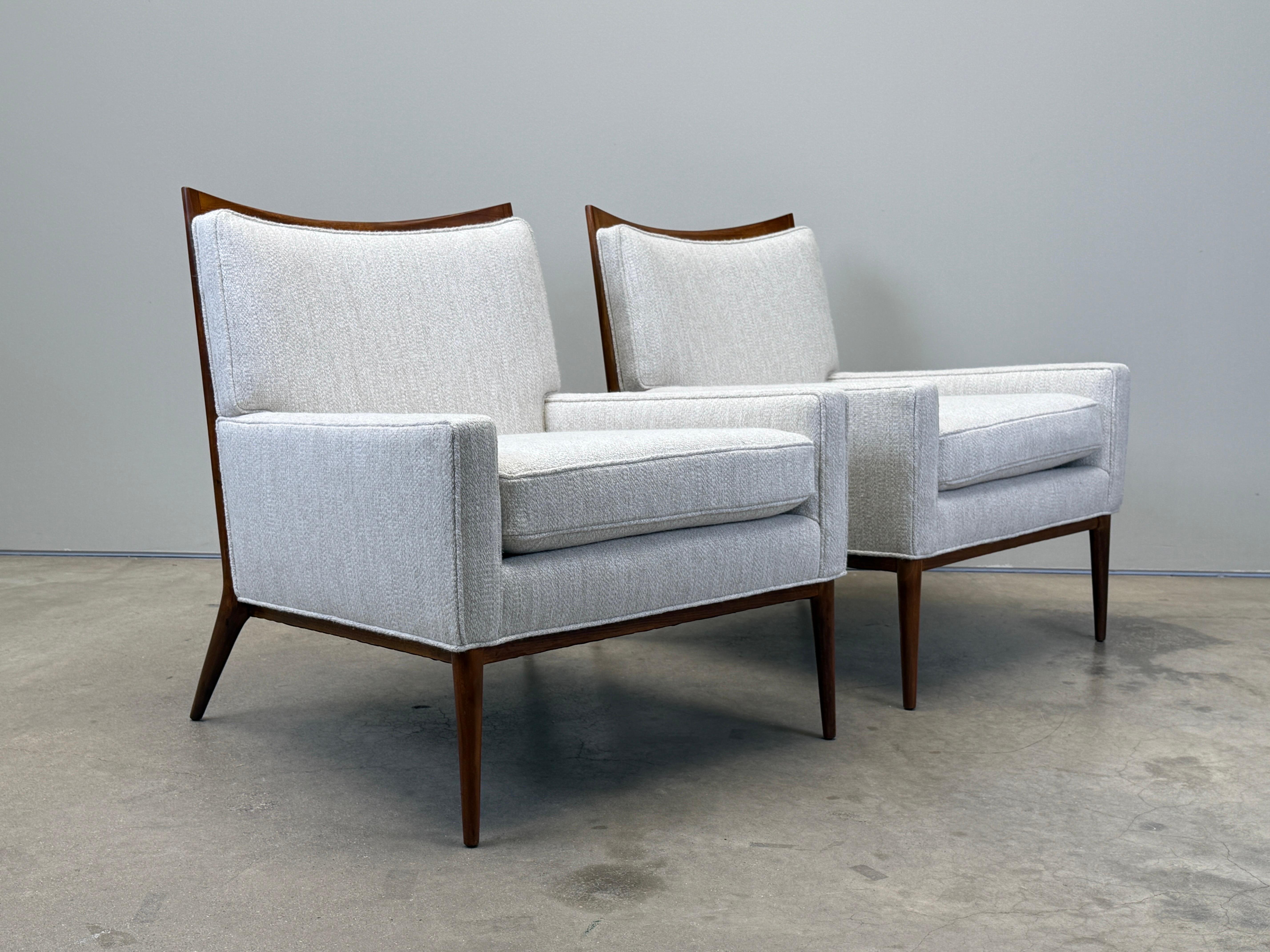 Ein Paar Loungesessel von Paul McCobb im Angebot 9